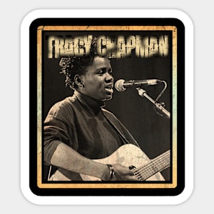 tracy chapm Sticker